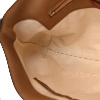 Valentino Garavani Buffed Calfskin Medium Twinkle Studs Hobo Camel 11 of 16