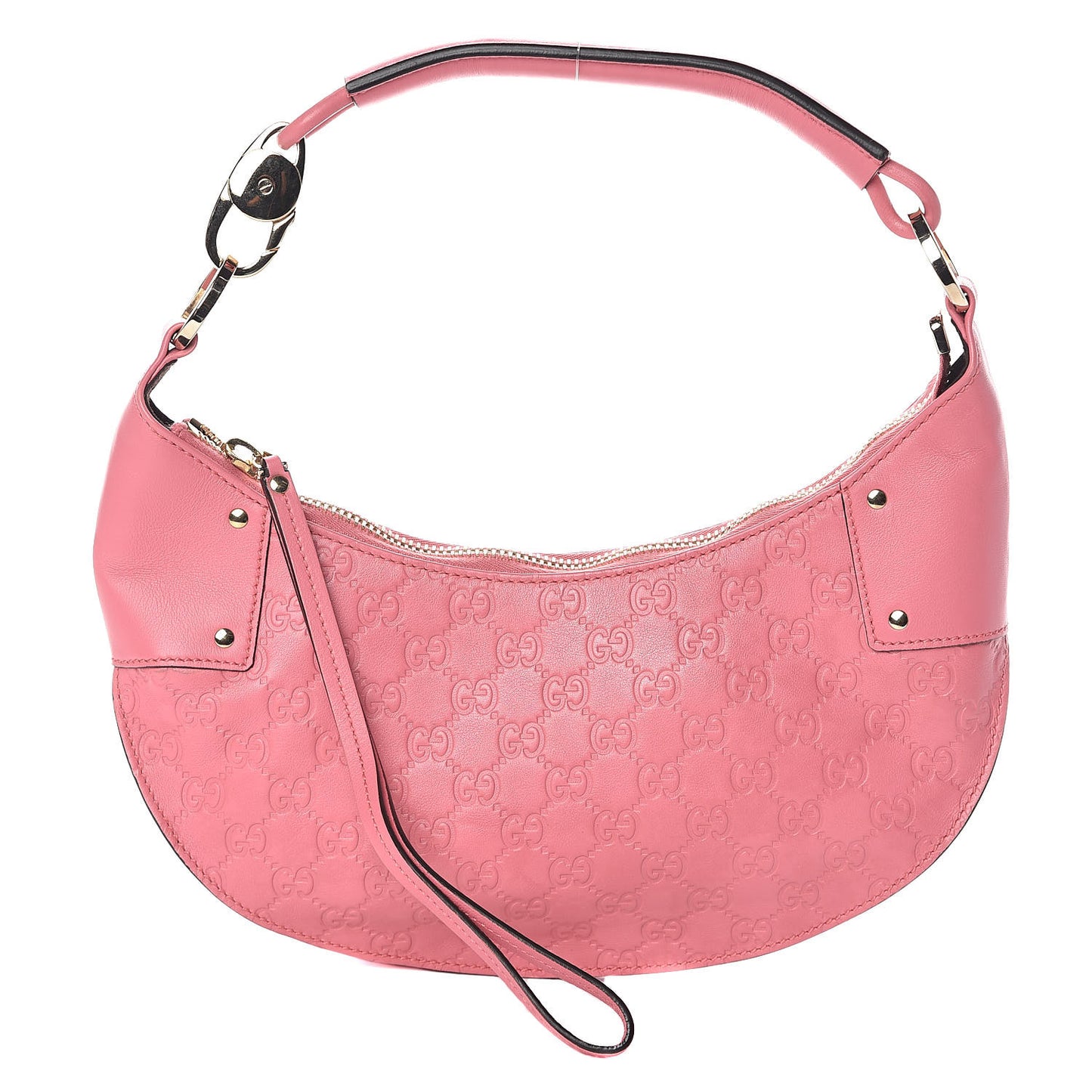 Guccissima Half Moon Hobo Sushi Pink
