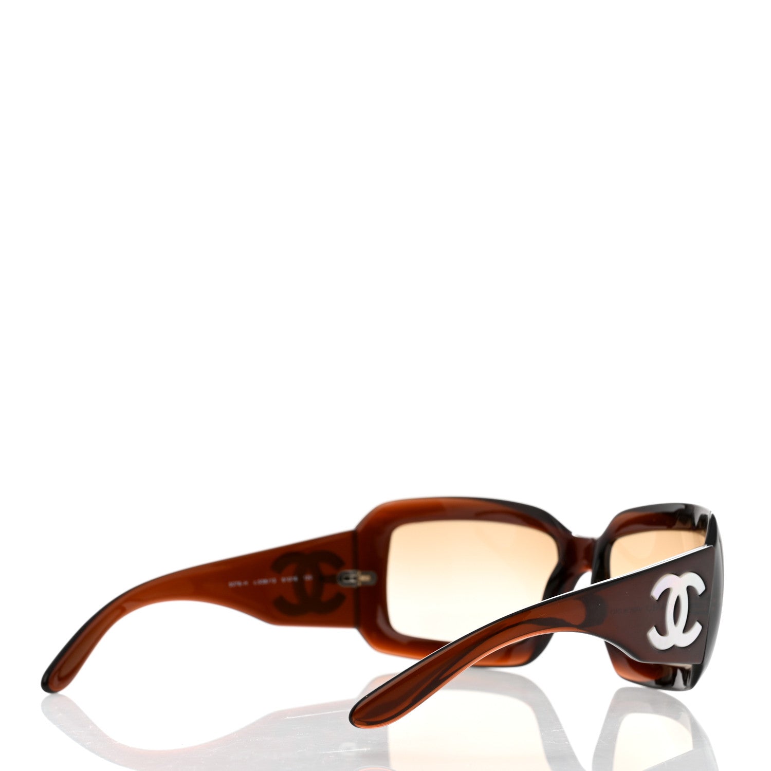 Chanel Mother of Pearl Sunglasses 5076-H Brown 4 of 8