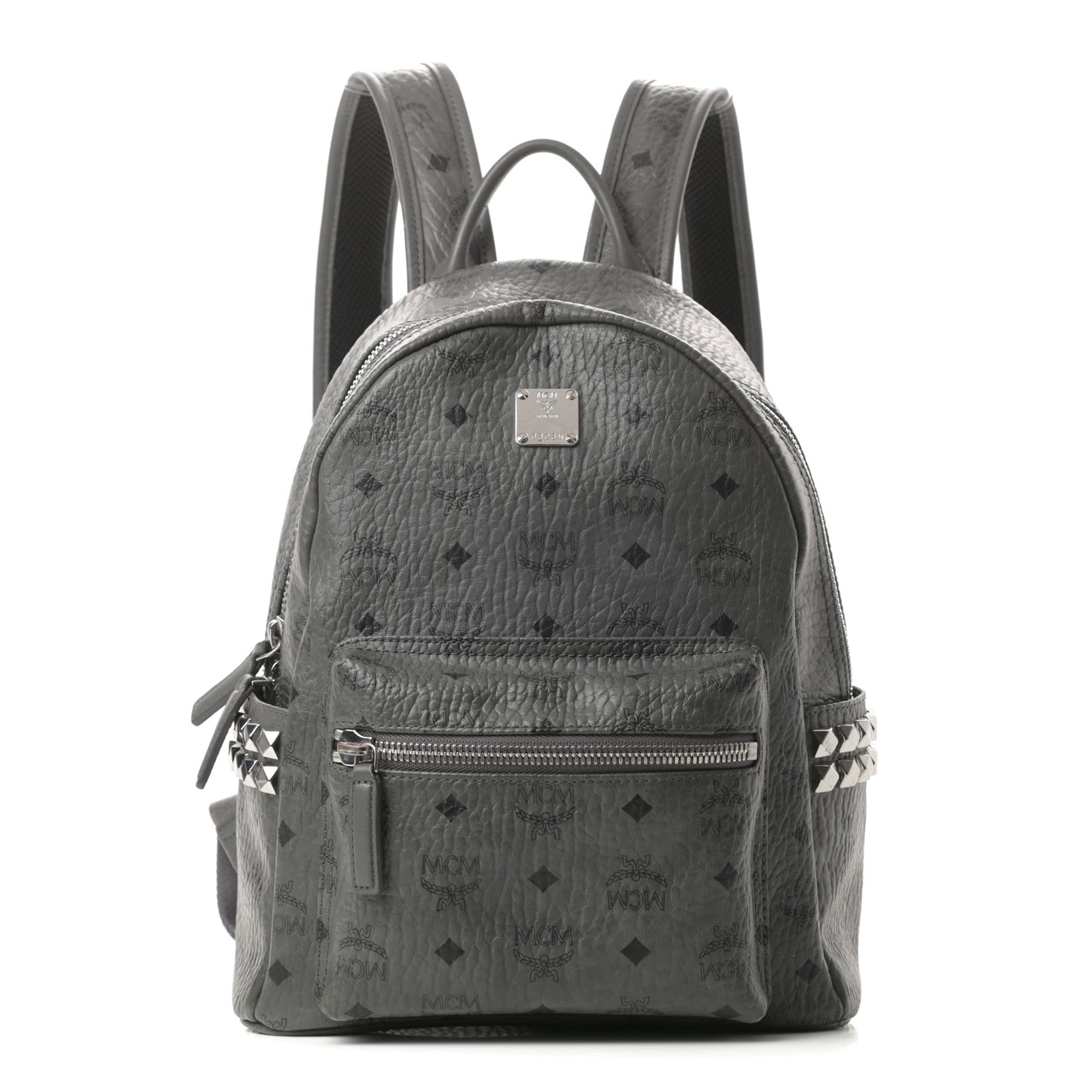 Visetos Small Side Stud Stark Backpack Phantom Grey