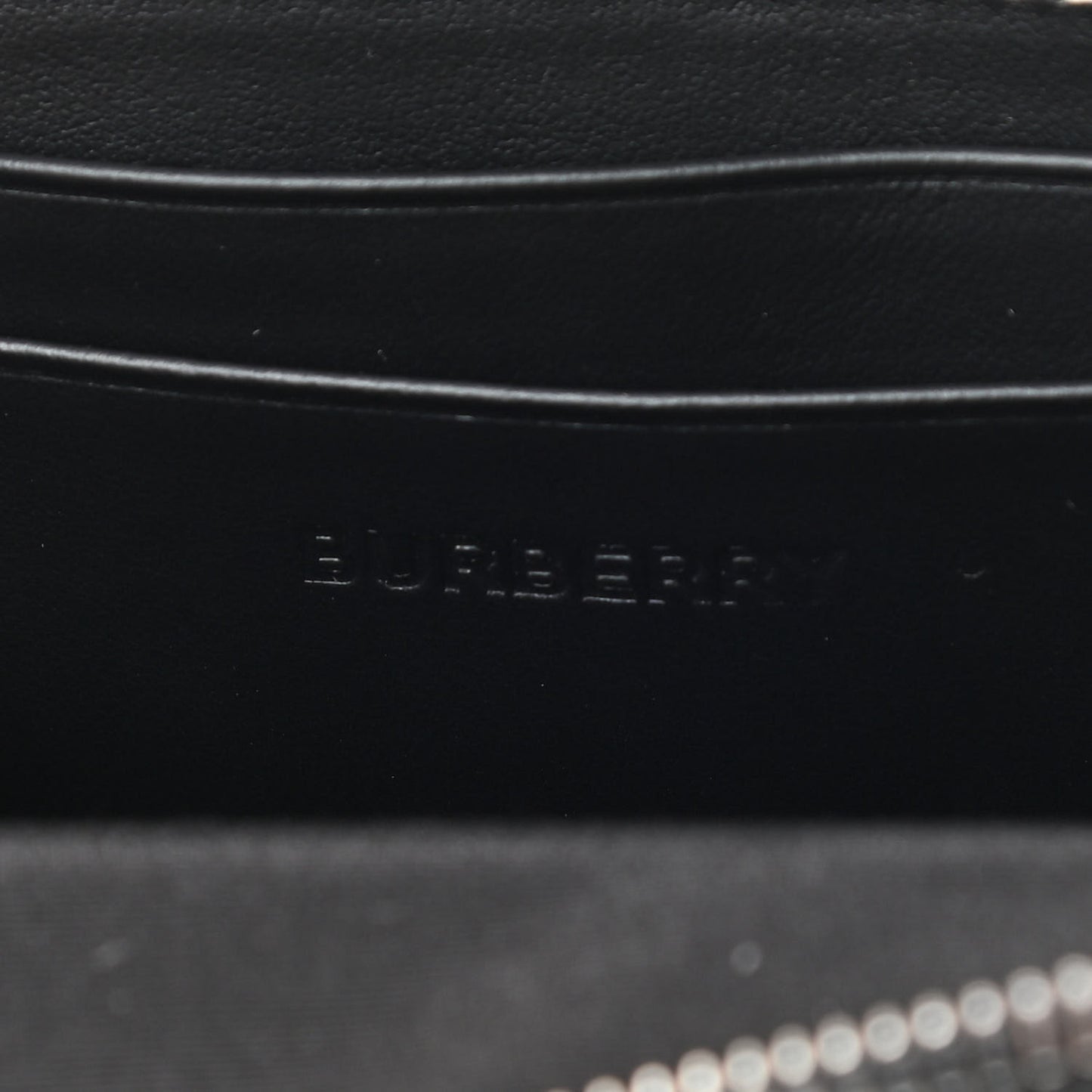 E-Canvas Giant Check Pouch Dark Birch