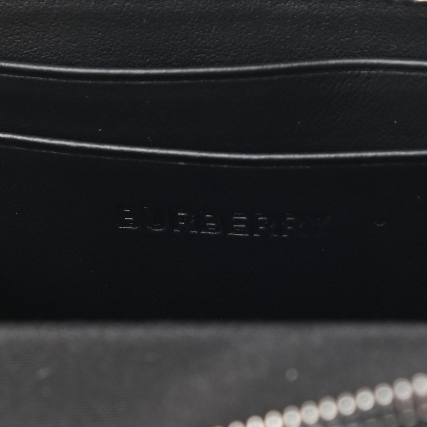 Burberry E-Canvas Giant Check Pouch Dark Birch 6 of 11