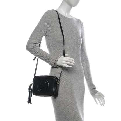 Gucci Pebbled Calfskin Small Soho Disco Bag Black 2 of 6