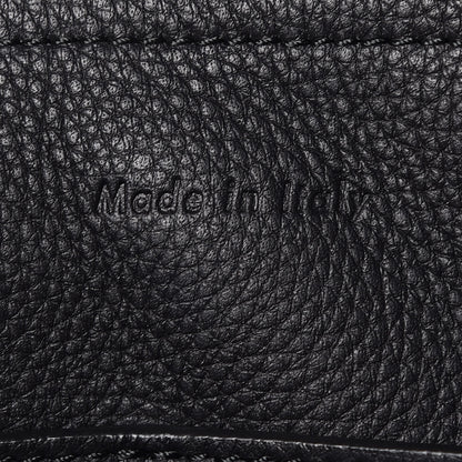 Celine Baby Grained Calfskin Medium Tri-Fold Bag Black 6 of 11