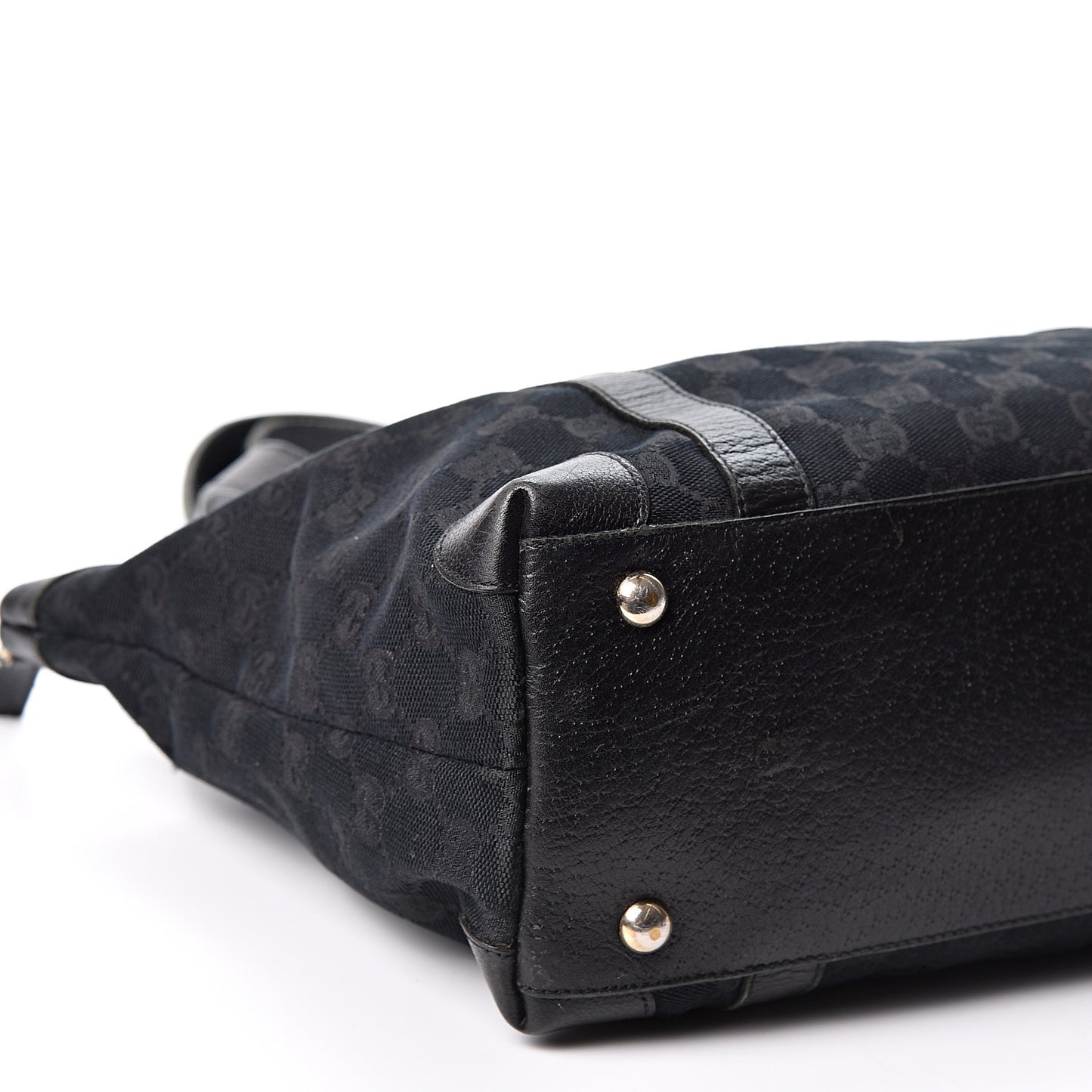 Monogram Medium Abbey Tote Black