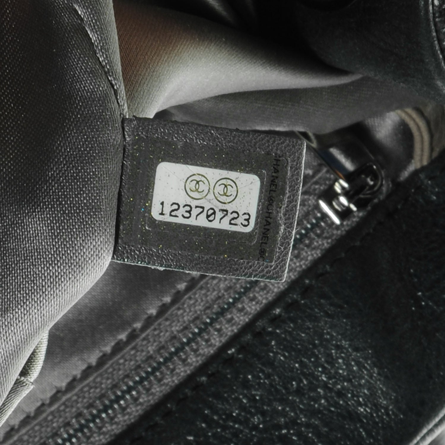 Chanel Calfskin Bubble Quilt Accordion Flap Black 8 of 8