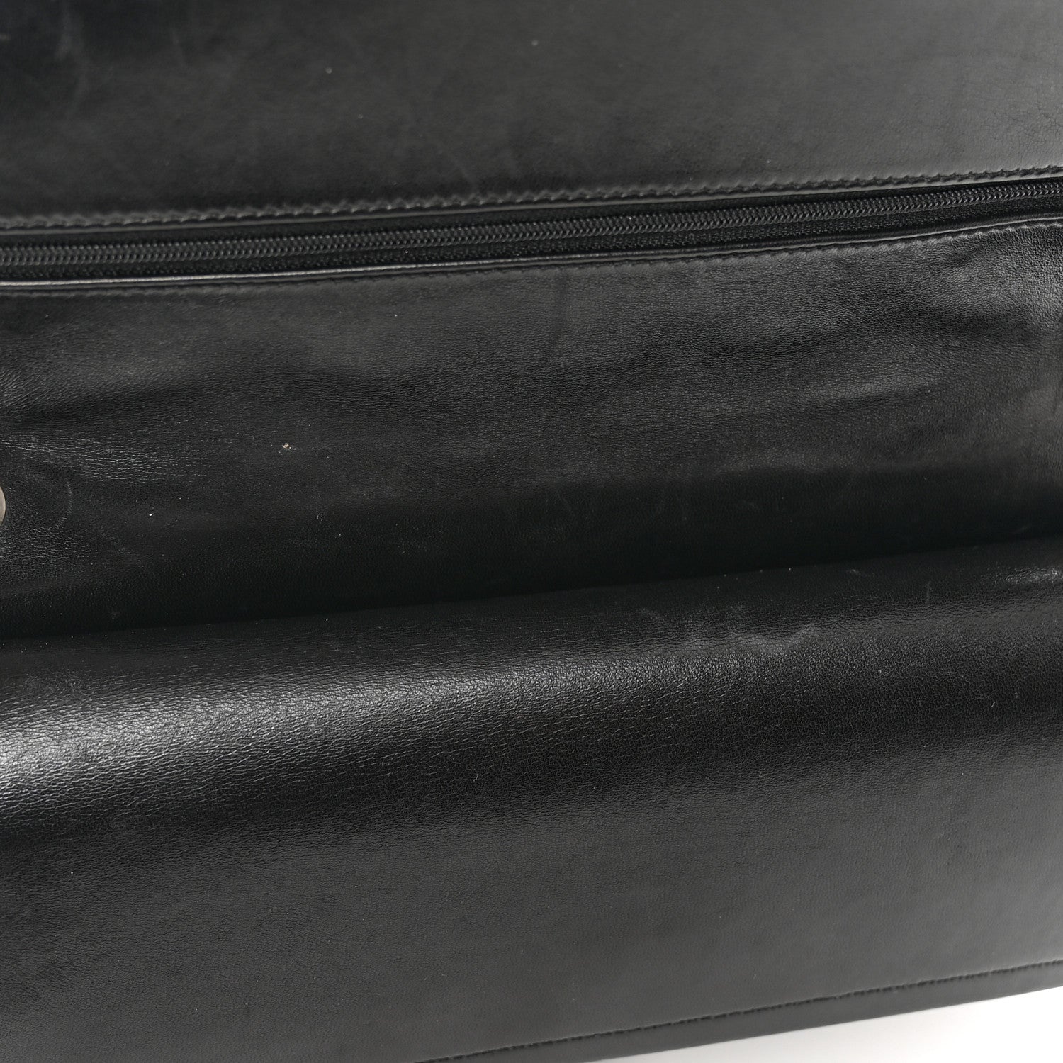 Chanel Lambskin Quilted Jumbo Double Flap Black 13 of 13