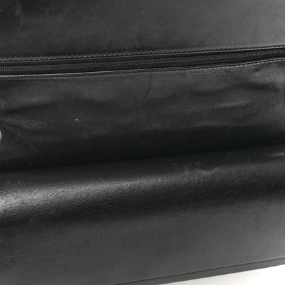 Chanel Lambskin Quilted Jumbo Double Flap Black 13 of 13