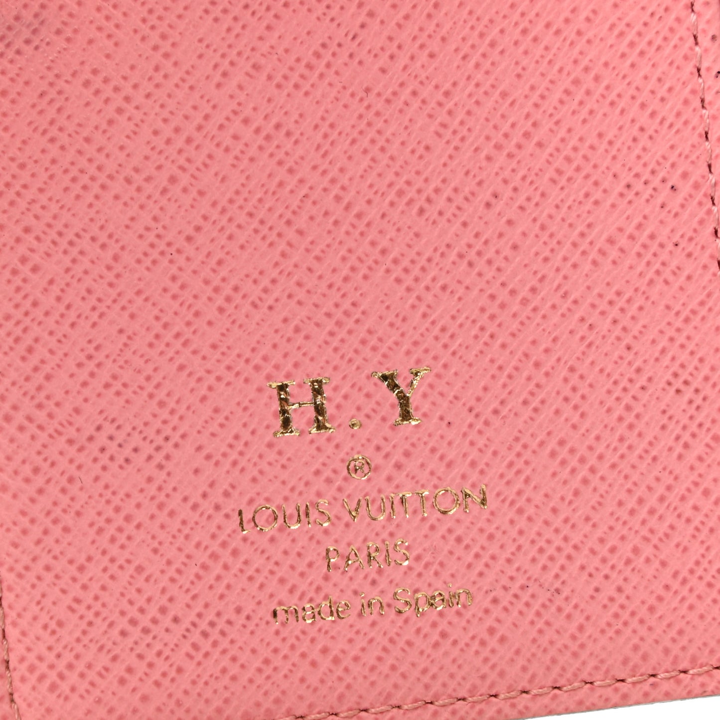 Monogram Illustre Small Ring Agenda Rose