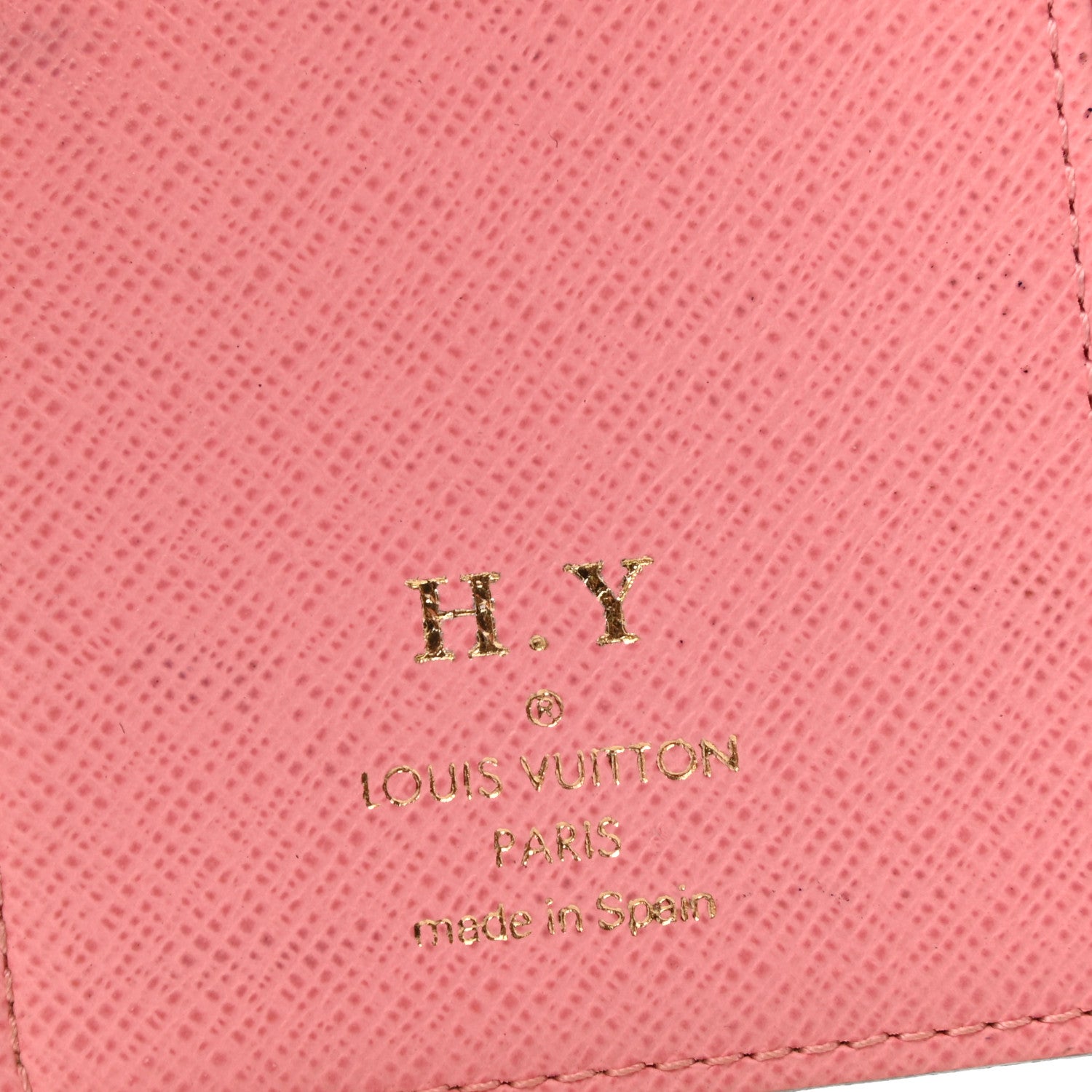 Louis Vuitton Monogram Illustre Small Ring Agenda Rose 6 of 7