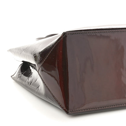 Louis Vuitton Vernis Wilshire PM Amarante 8 of 9