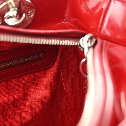 Christian Dior Patent Cannage Medium Lady Dior Red 14 of 14