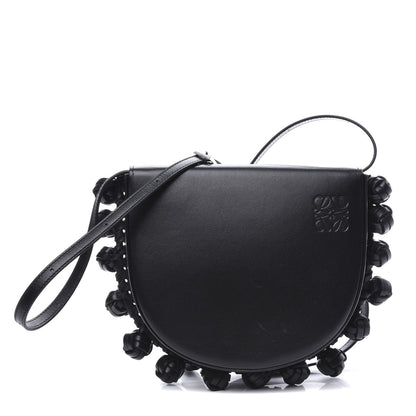 Loewe Calfskin Heel Knots Crossbody Bag Black 1 of 12