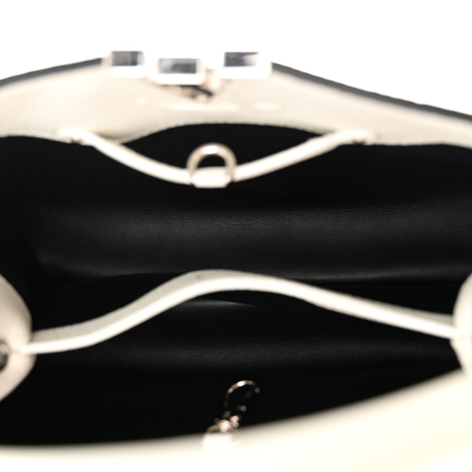 Louis Vuitton LV X YK Taurillon Psychedelic Capucines MM Black White 5 of 10