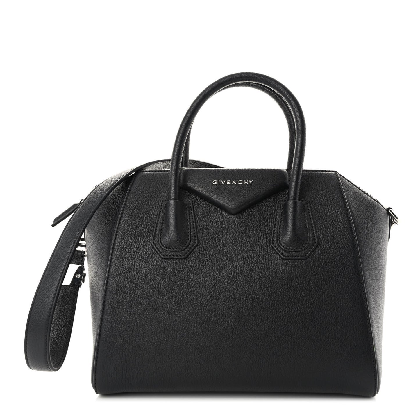 Sugar Goatskin Small Antigona Black