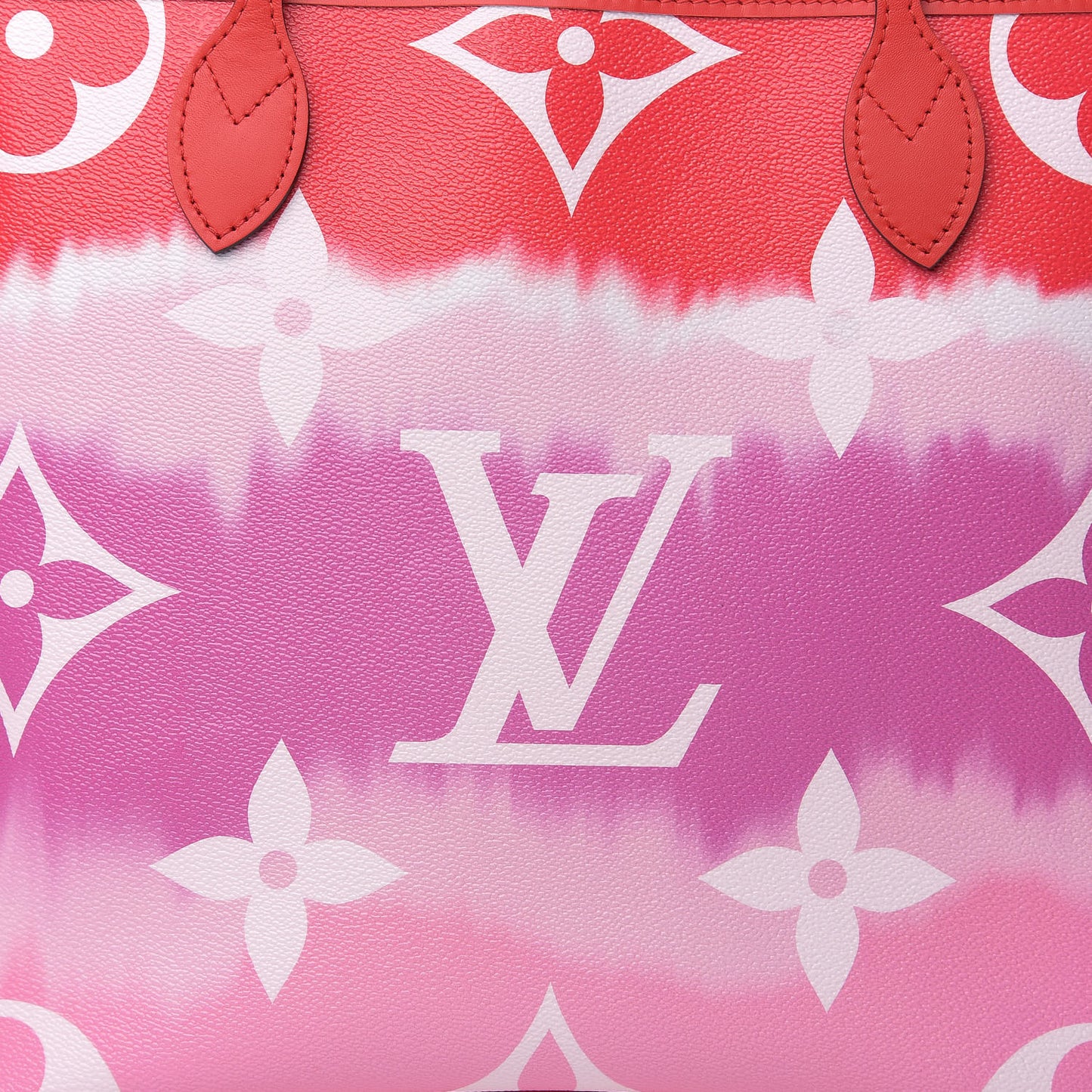 Monogram Escale Neverfull MM Rouge