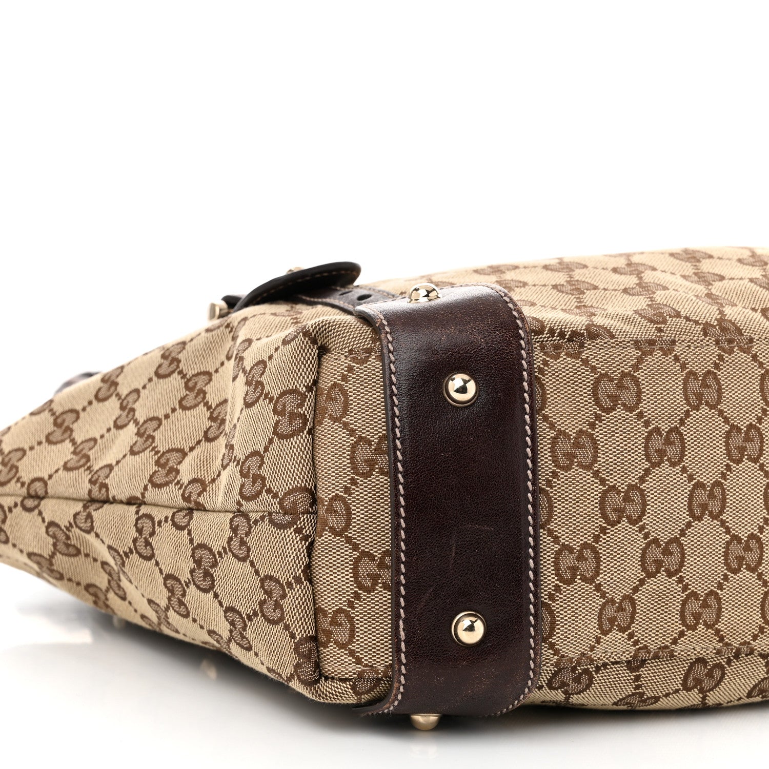 Gucci Monogram Small Pelham Shoulder Bag Dark Brown 9 of 13