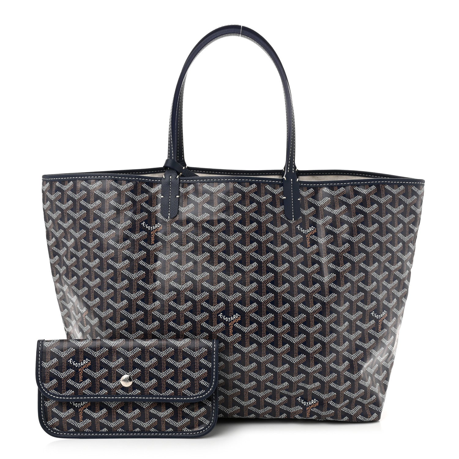 Goyard Goyardine Saint Louis PM Navy 3 of 11