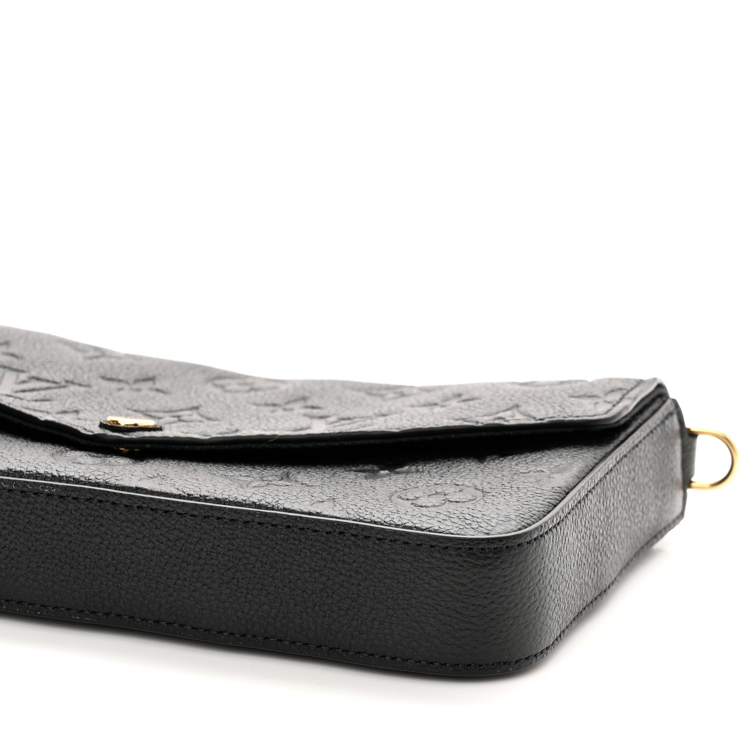 Louis Vuitton Empreinte Pochette Felicie Chain Wallet Black 10 of 10