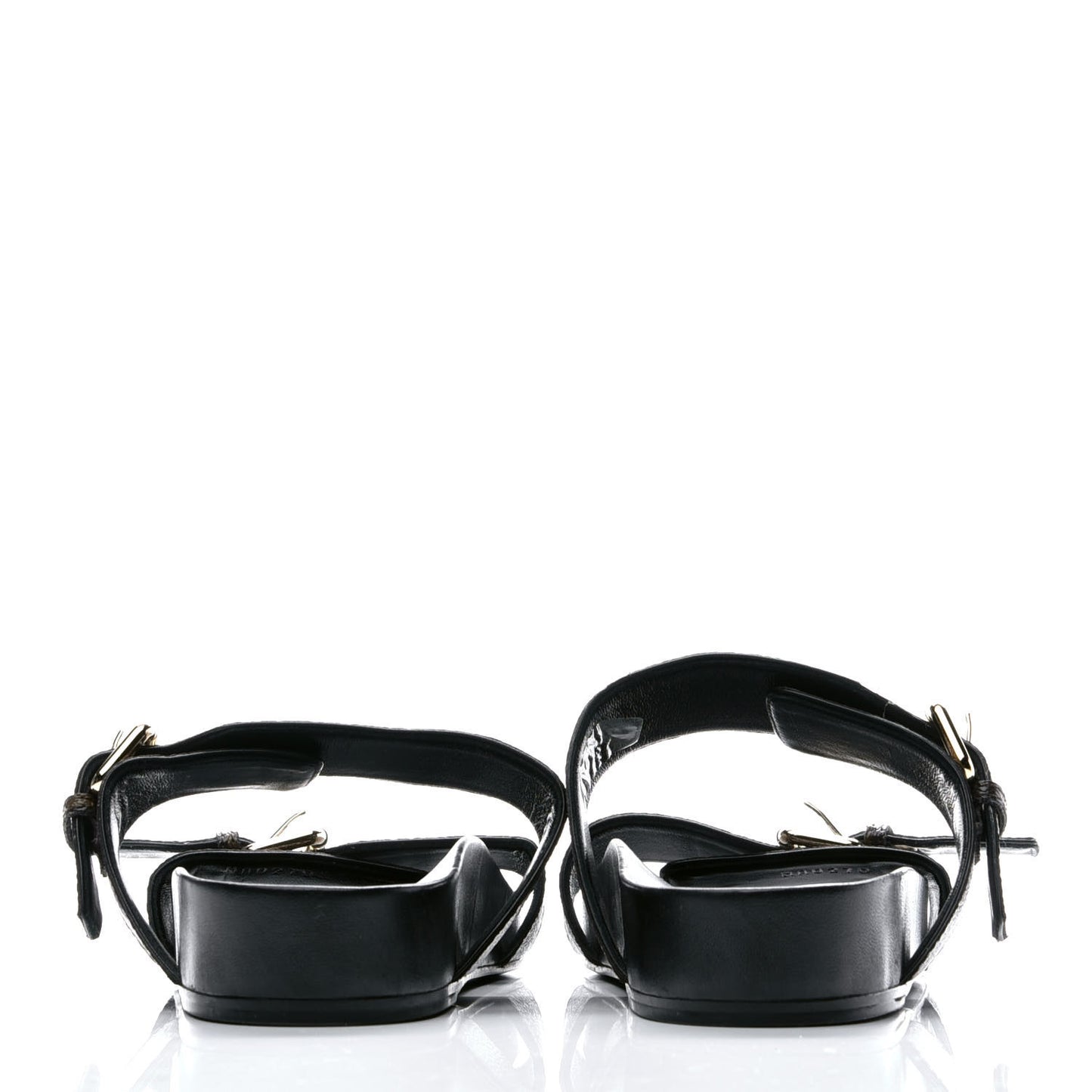 Monogram Bom Dia Mule Sandals 36 Black