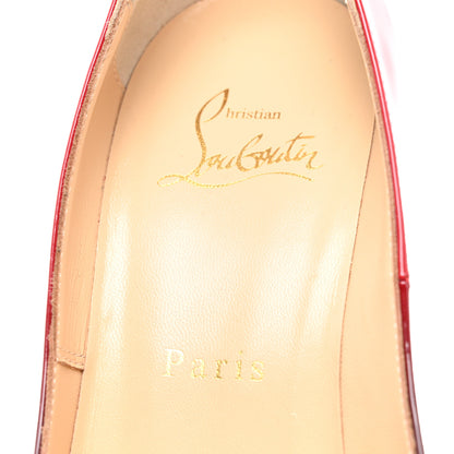 Christian Louboutin Patent Degrade New Very Prive 120 Pumps 36 Black Red 7 of 9