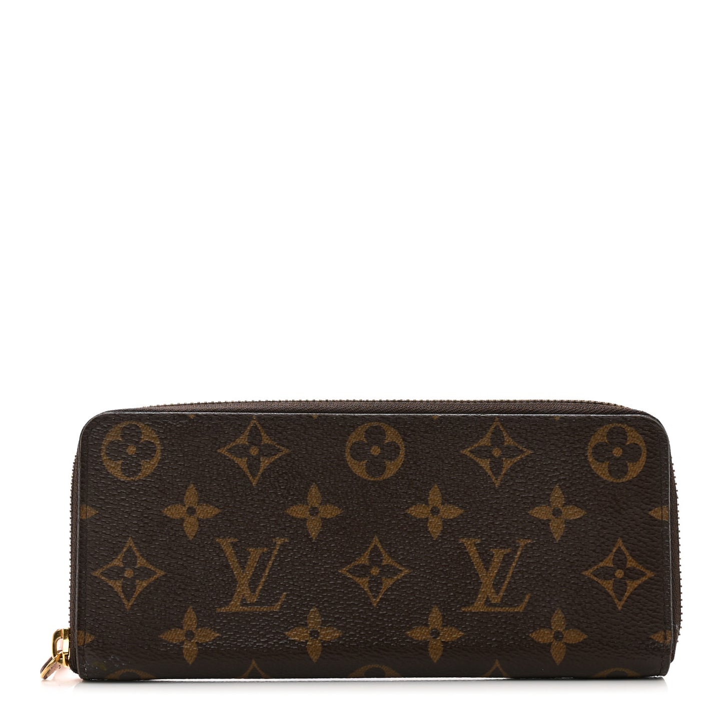 Monogram Clemence Wallet Rose Ballerine