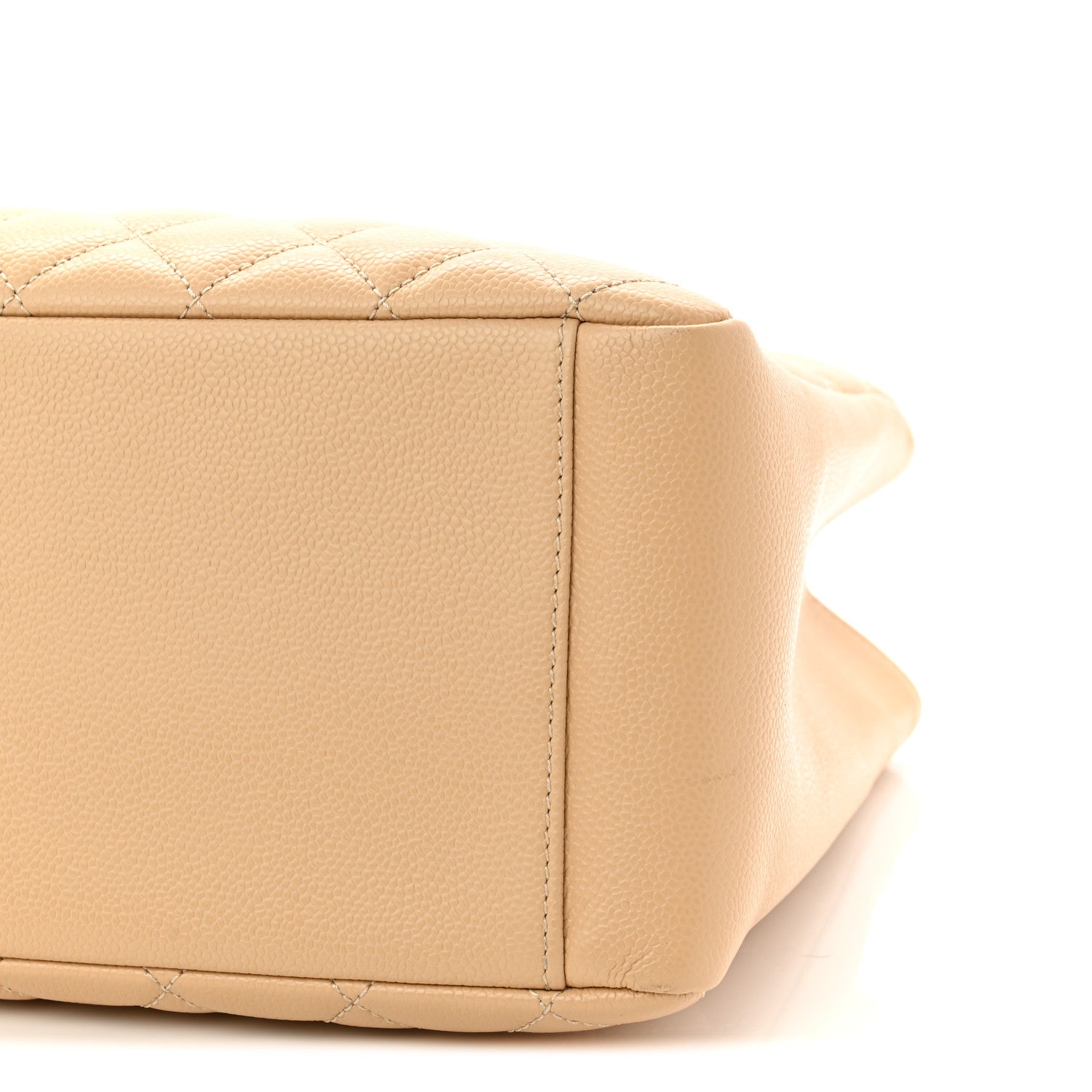 Chanel Caviar Quilted Grand Shopping Tote GST Beige Clair 10 of 10