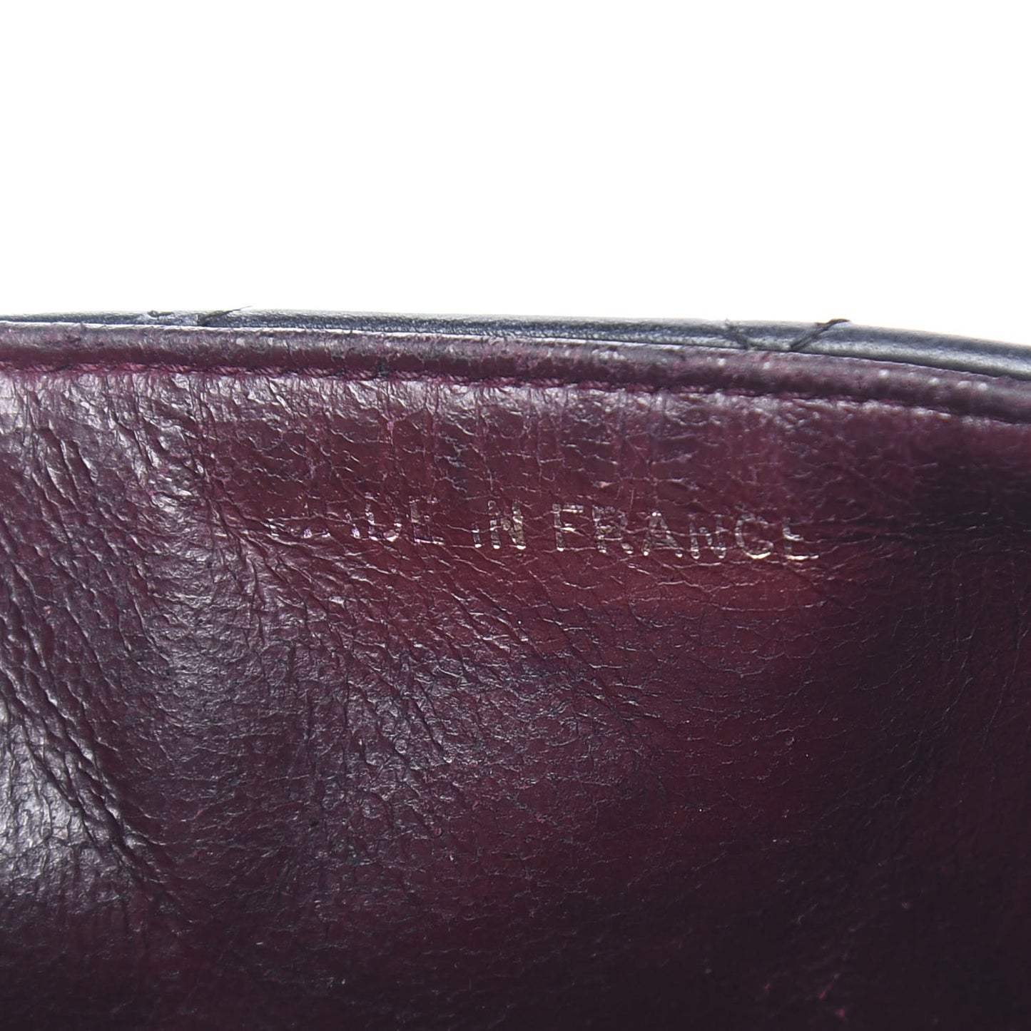 Lambskin Quilted Mini Square Flap Black