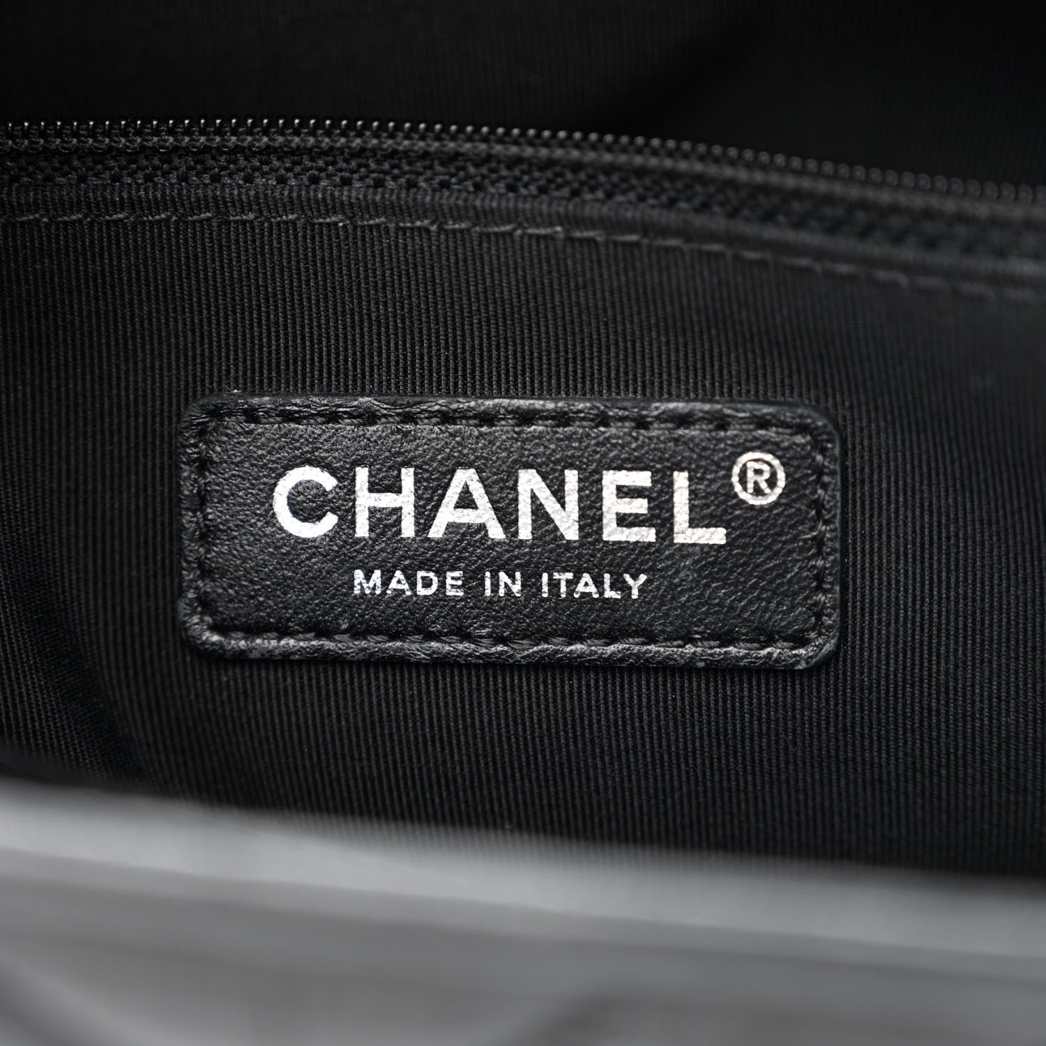 Chanel Aged Calfskin Chevron Quilted Medium Gabrielle Hobo So Black 6 of 10