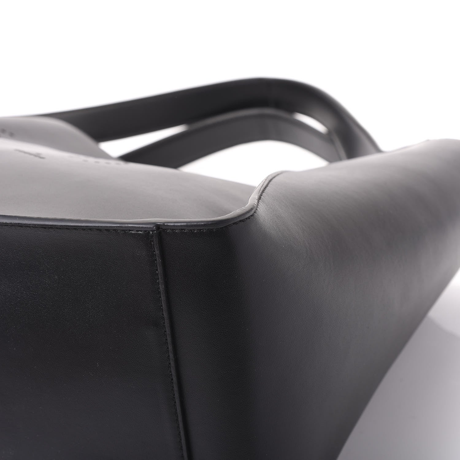 Stella McCartney Eco Alter Nappa East West Perforated Tote Black 8 of 10