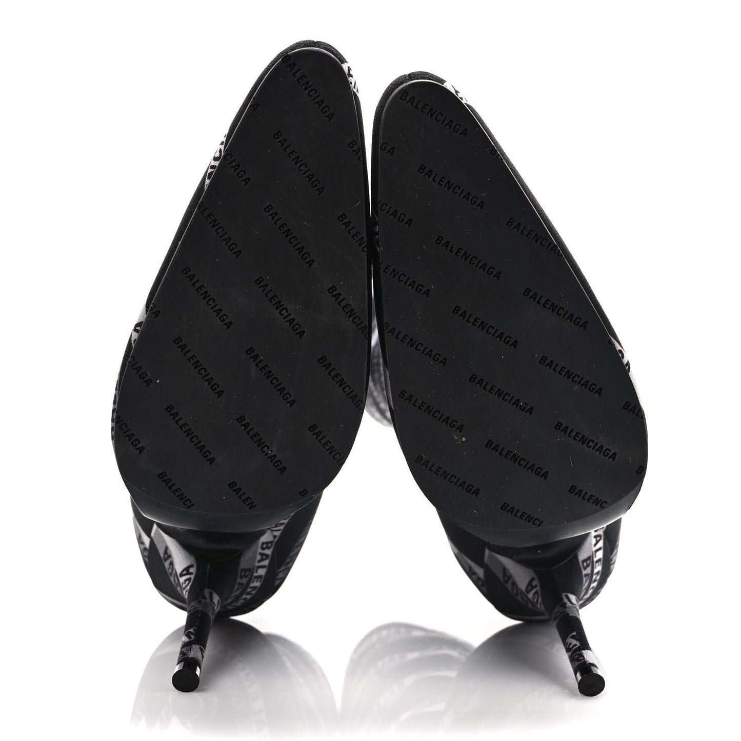 Spandex Losange Monogram 110mm Booties 38.5 Gris Black