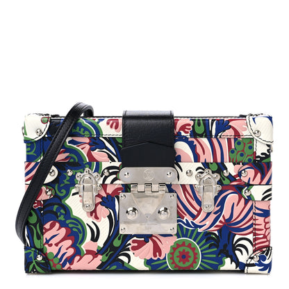 Louis Vuitton Epi Floral Petite Malle Rose Poudre Creme 1 of 9