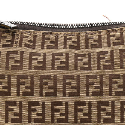 Fendi Zucchino Pochette Dark Brown 7 of 11