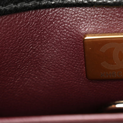 Chanel Caviar Quilted Extra Mini Coco Handle Flap Black 8 of 10