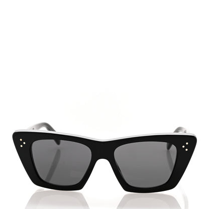 Celine Acetate Cat Eye Sunglasses CL40187I Black 2 of 7