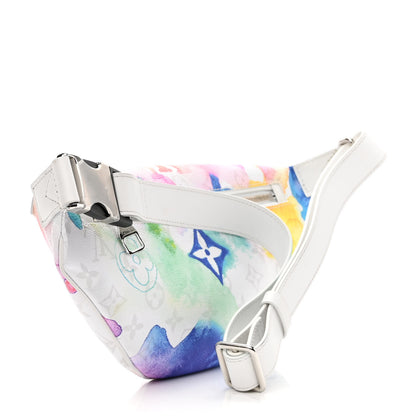 Louis Vuitton Monogram Watercolor Discovery Bumbag Multicolor 3 of 9