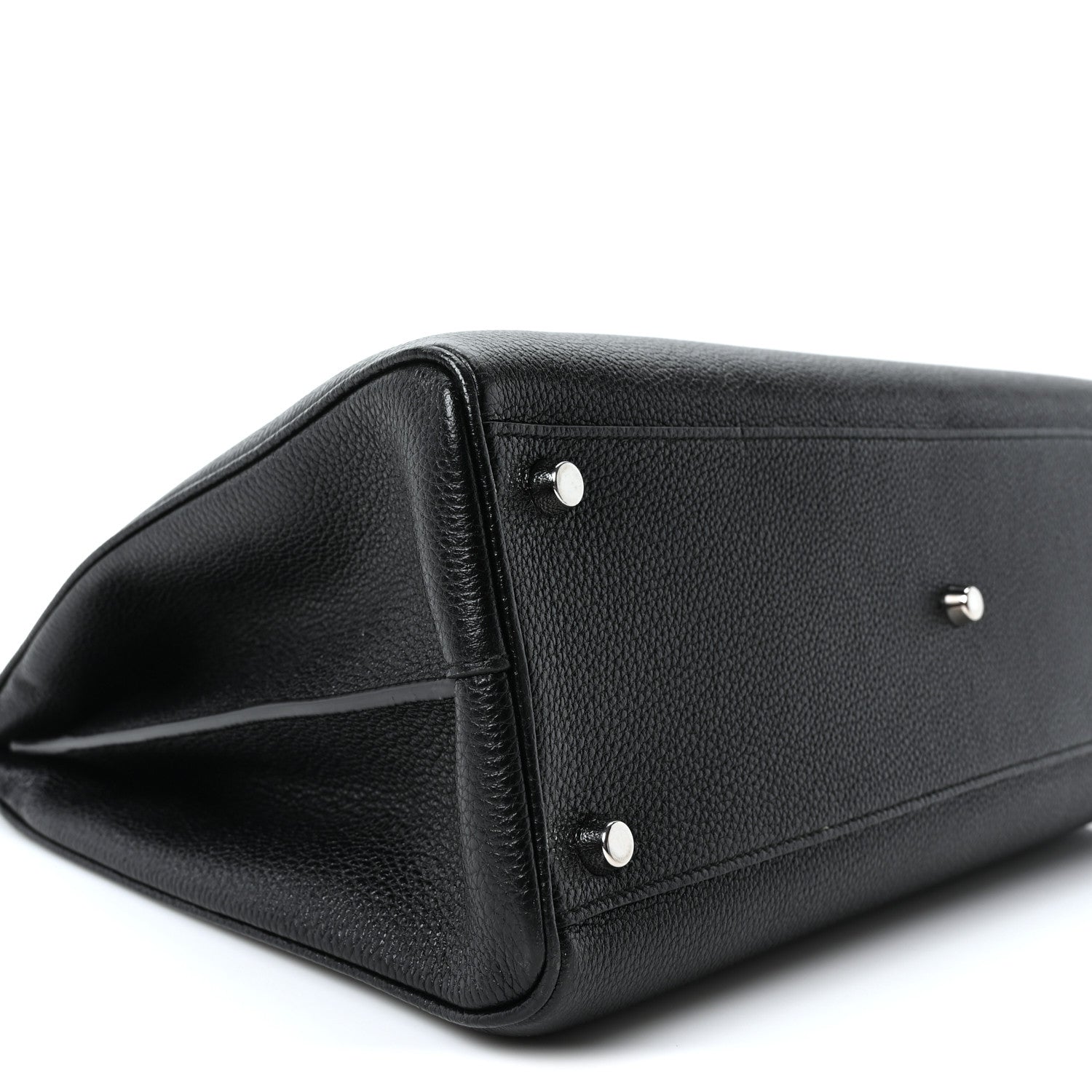 Gucci Smooth Calfskin Medium Zumi Top Handle Bag Black 9 of 10