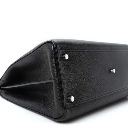 Gucci Smooth Calfskin Medium Zumi Top Handle Bag Black 9 of 10