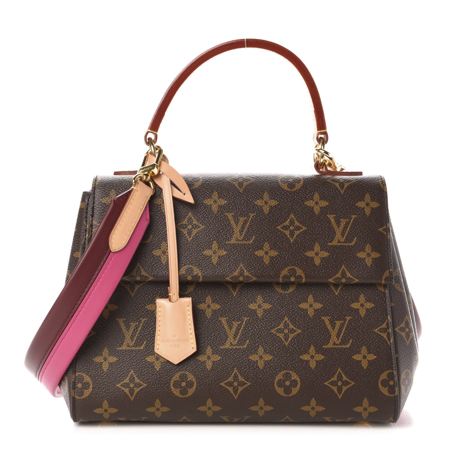 Louis Vuitton Monogram Cluny BB Bordeaux Fuchsia 1 of 10