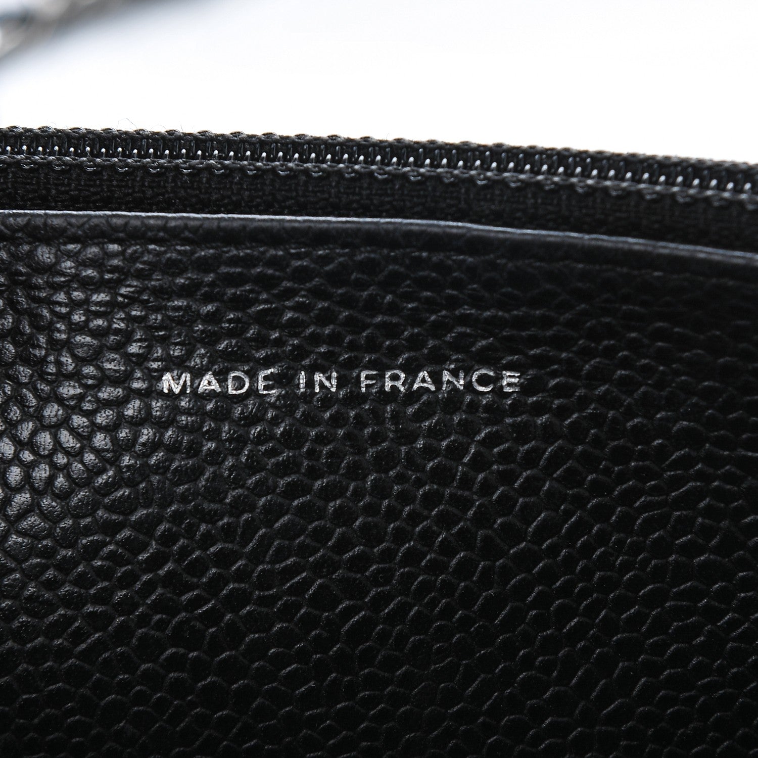 Chanel Caviar Quilted Wallet On Chain WOC Black 6 of 9