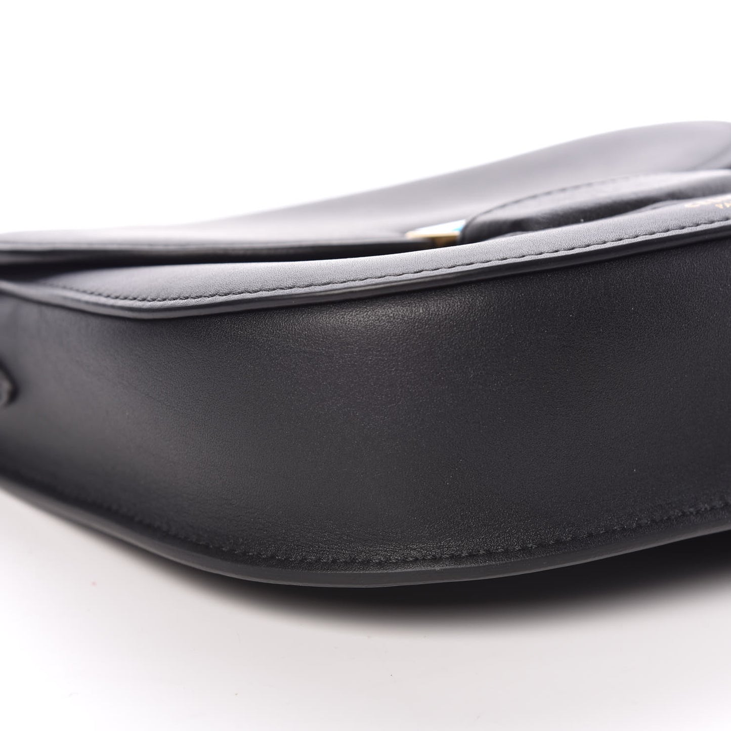 Smooth Calfskin Small Trotteur Black