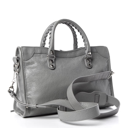 Balenciaga Agneau Classic Silver Hardware S City Gris Haussmannien 3 of 9