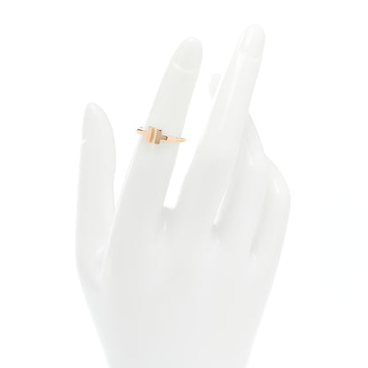 Tiffany 18K Rose Gold T Wire Ring 48 4.5 2 of 5