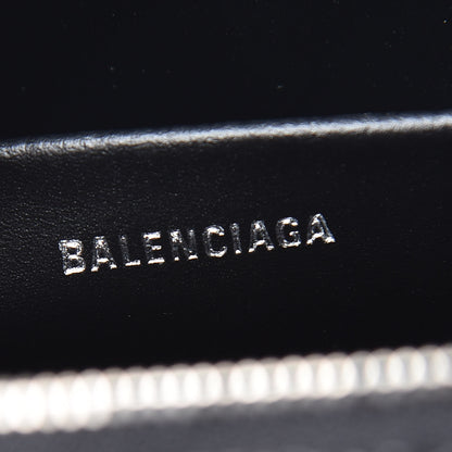 Balenciaga Coated Canvas Losange Monogram S Camera Bag Black Grey 8 of 9