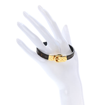 Louis Vuitton Monogram Fasten Your LV Bracelet 17 2 of 8