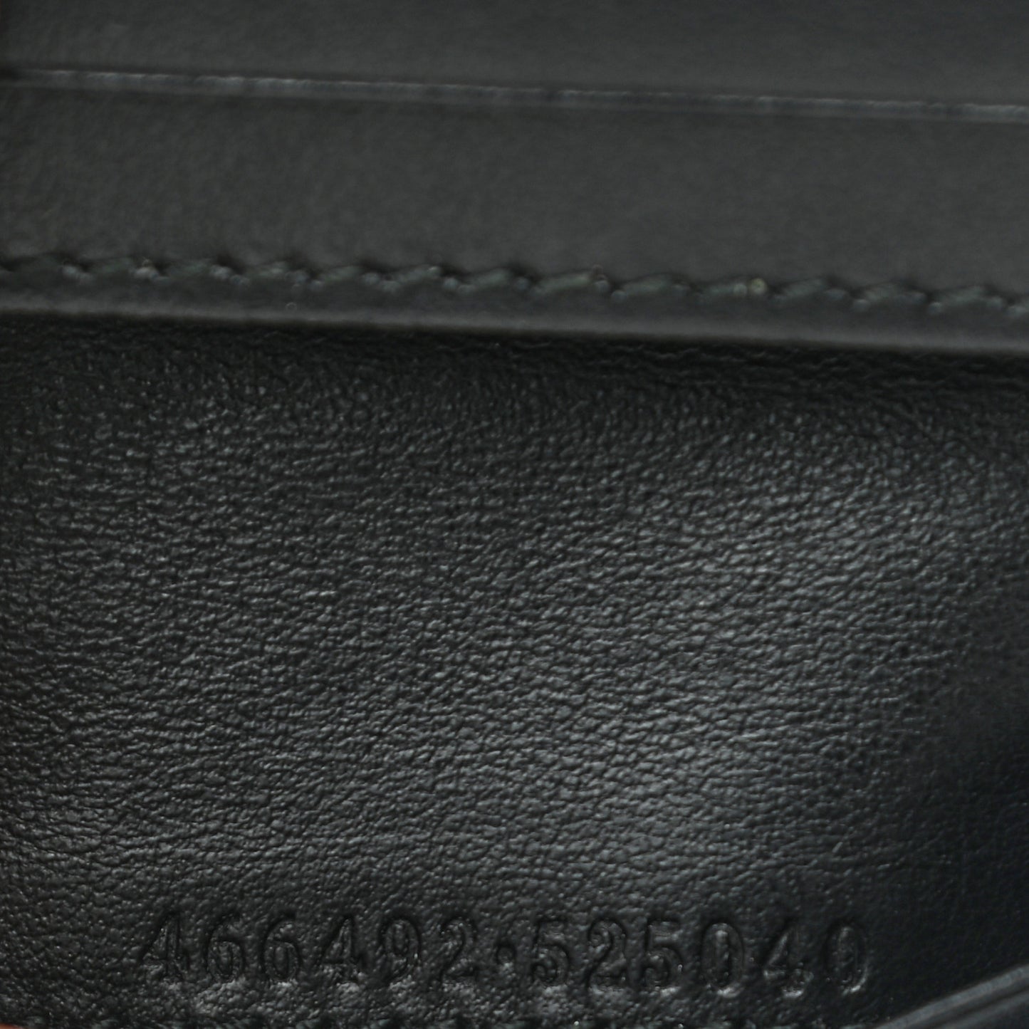 Calfskin Matelasse GG Marmont Card Case Wallet Black