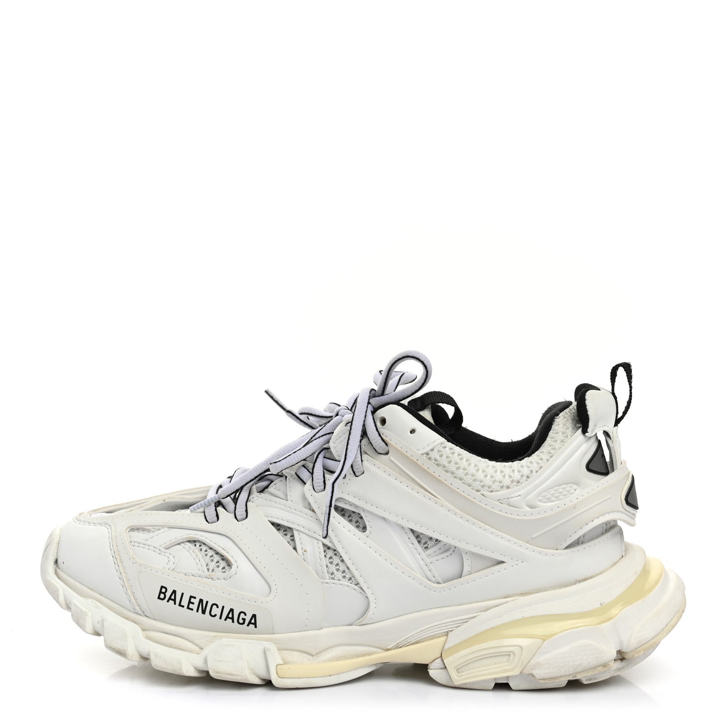 Mesh Nylon Womens Track Sneakers 39 White