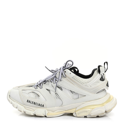Balenciaga Mesh Nylon Womens Track Sneakers 39 White 1 of 10