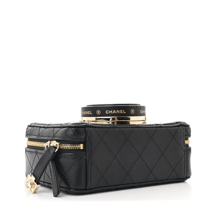 Chanel Lambskin Quilted Coco Click Bag Black 5 of 12