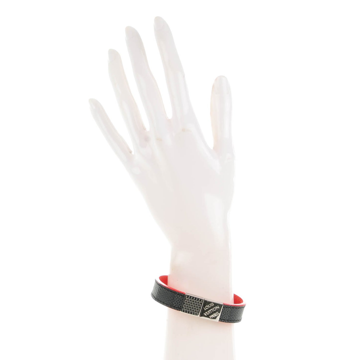 Damier Graphite Pull It Bracelet 19 Magma